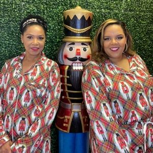 Black Nutcracker Pajama Set NWT